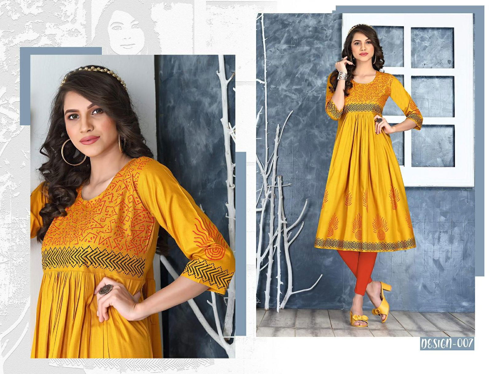 Riyya Wilson  Fancy Designer Rayon Casual Wear Kurti Collection
